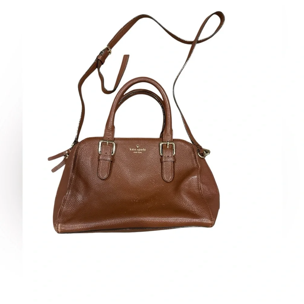 Kate Spade Brown Leather Handbag - Picture 1 of 6